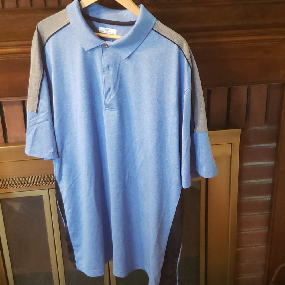 Men's Grand Slam 360 motion flow Golf Shirt XXLT